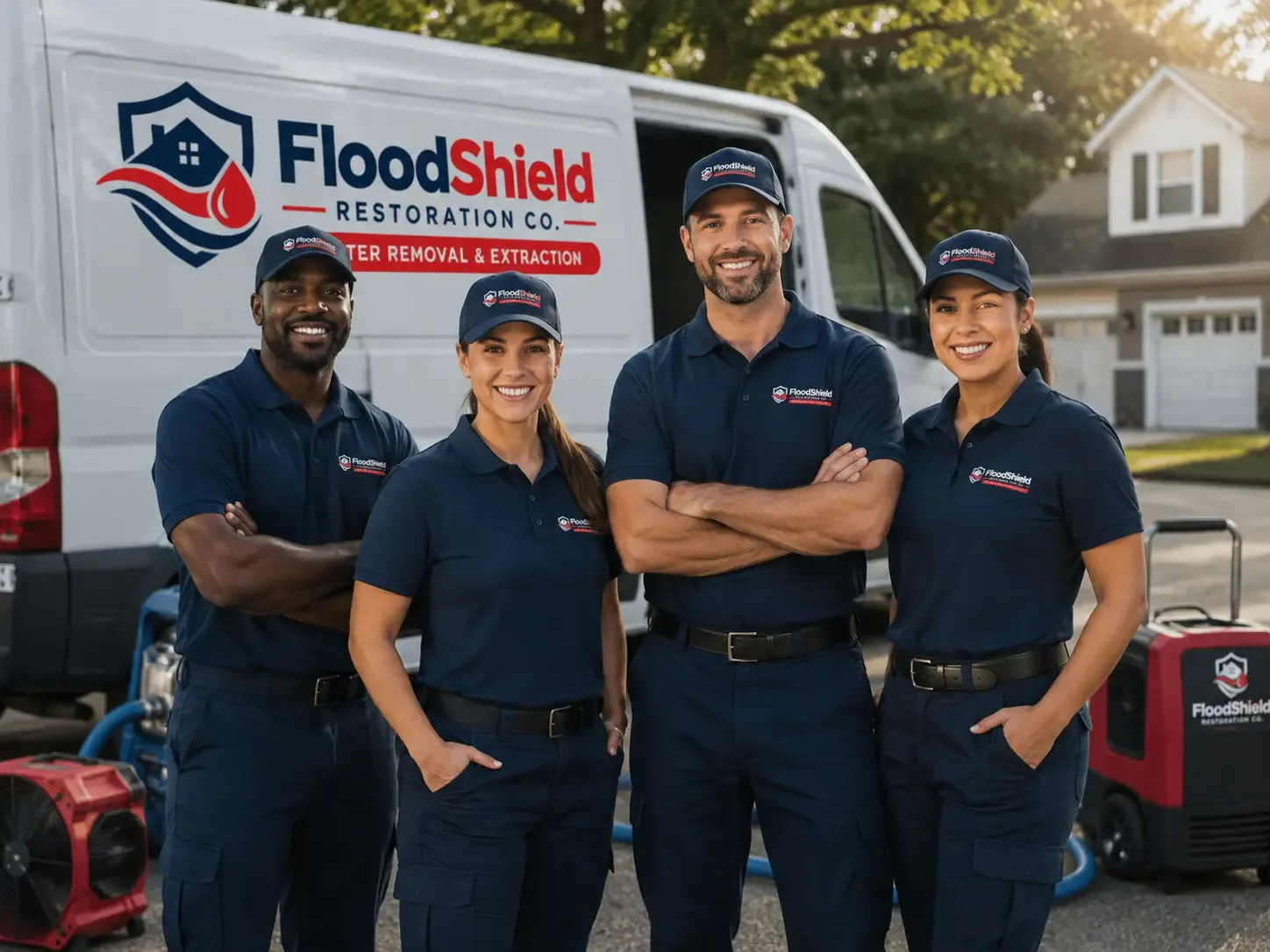 Flood Damage Restoration company in Mikana, WI