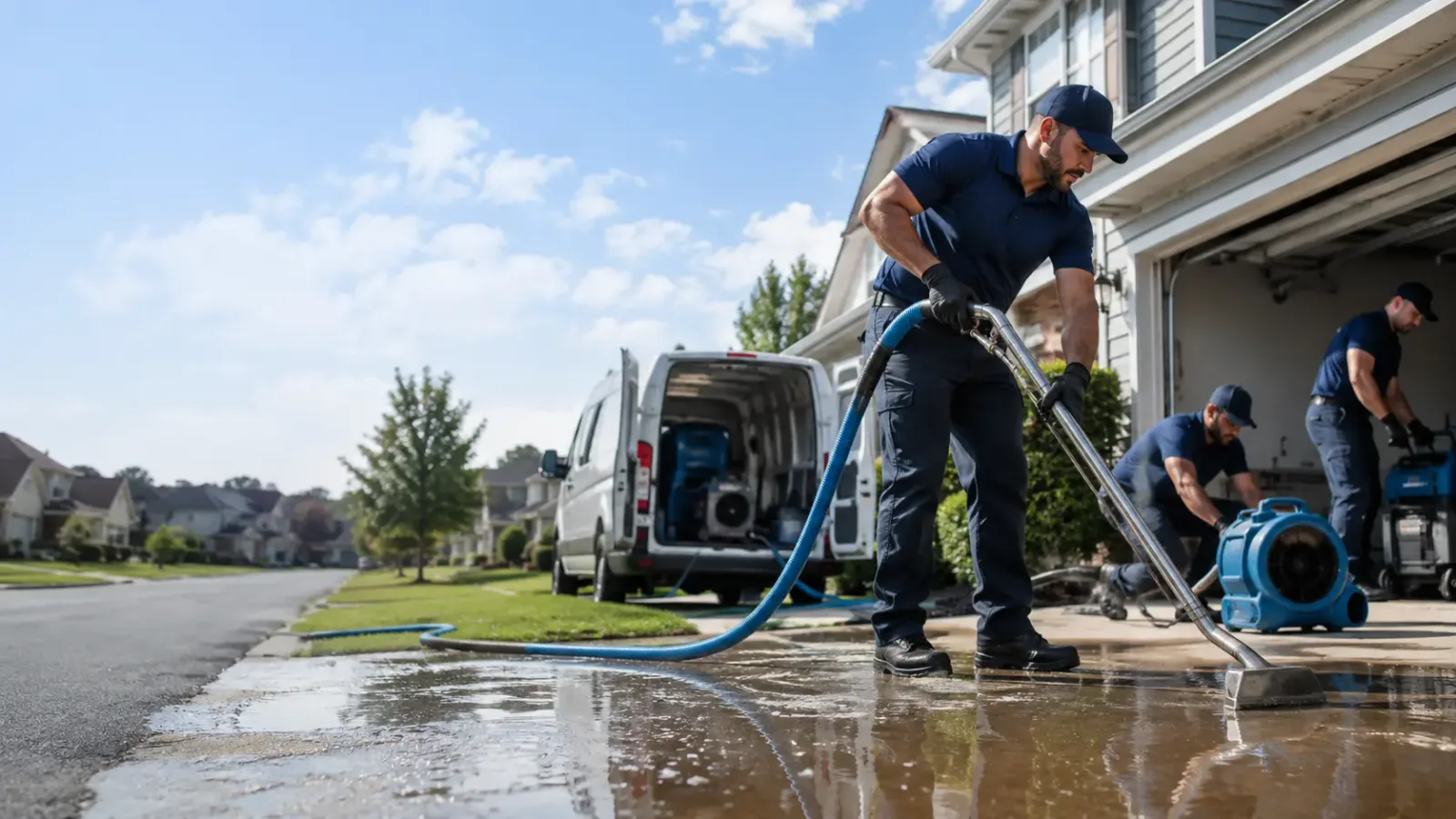 Flood Damage Restoration in Mikana, WI